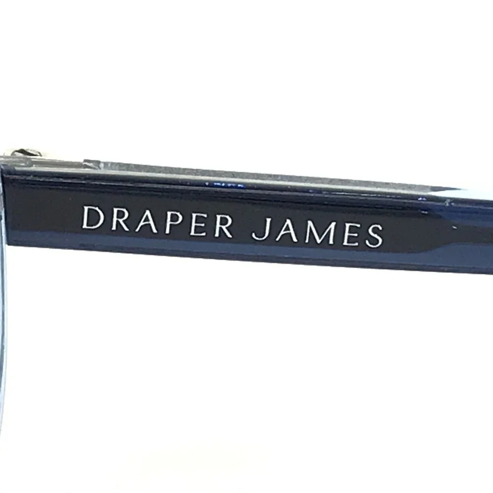 Draper James Eyeglasses Frames DJ7032 424 BLUE Clear Square Oversized 56-18-140